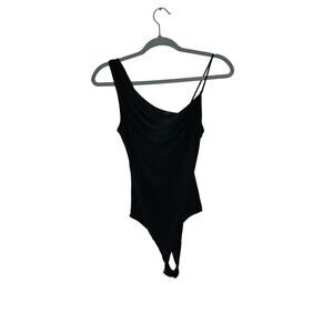 21 Saints Black Bodysuit Size XS Comfortwear